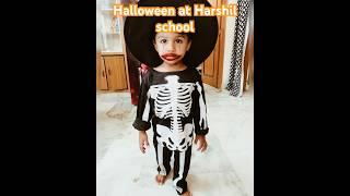 Harshil's First Halloween Party at School! ️ #Halloween #kids #viralvideo #trending