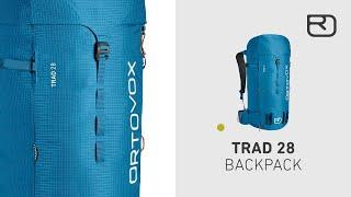 TRAD 28 Backpack – climbing backpack for alpine tours (English) | ORTOVOX