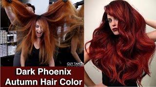 Dark Phoenix Autumn Hair Color