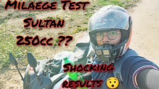 Mileage Test sultan 250cc||shocking Results||sherry the biker