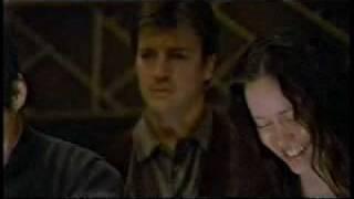 Firefly Nathan Fillion makes fun during shooting