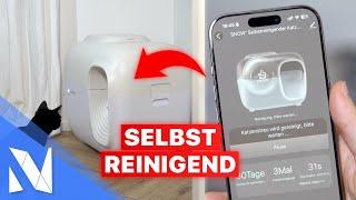 Beste Selbstreinigende Katzentoilette mit App | PetSnowy SNOW+ Litter Box | Nils-Hendrik Welk