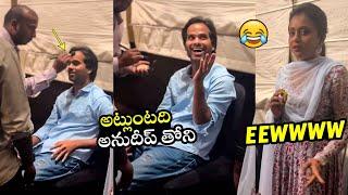 Anchor Suma Making FUN with Cash Anudeep At First Day First Show Pre Release Event | Filmylooks
