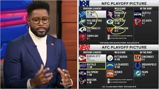 Nate Burleson breaks NFL Playoff Picture after Eagles DESTROY Cowboys - Bills CRUSH Jets - Bucs?