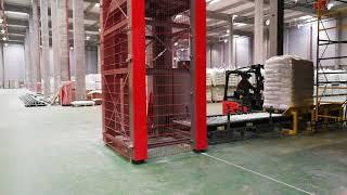 QLEVER INTRALOGISTICS pallet conveyor Prorunner MK 10 installation