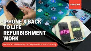 iphone x replacement body housing, refurbish and restoration