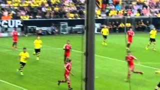 Marco Reus Goal Borussia Dortmund vs Bayern Munich 4-2!2013 DFL-Supercup!