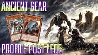 YUGIOH PURE Ancient gear Deck Profile + 1.5 COMBO POST LEDE