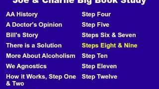 Joe & Charlie Big Book Study Part 12 of 15 - Steps Eight and Nine