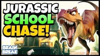 Jurassic School Chase | Brain Break | GoNoodle | Just Dance