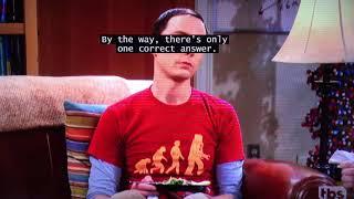 Best number scene from Big Bang theory