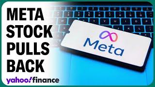 Meta stock pulls back after 20-day winning streak