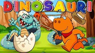 Dinosauri za djecu - Učimo dinosaure - Pepi TV crtani puzzle - ucimo zivotinje - Dinosaurusi za decu