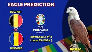 UEFA EURO 2024 PREDICTIONS | Belgium vs Romania | Eagle Prediction