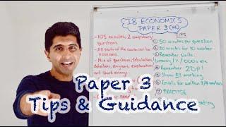 IB Economics - Paper 3 Tips & Guidance (HL)