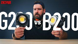 Zhiyun G200 or B200? Best LED Light for Filmmakers on the Go!