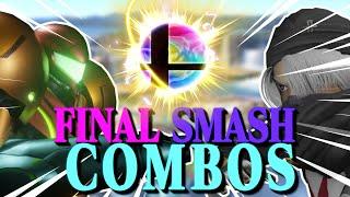 FINAL SMASH COMBOS with EVERY Character