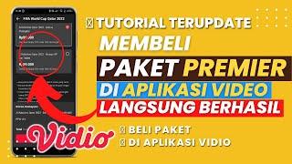 Cara Membeli Paket di Vidio Premier Terbaru