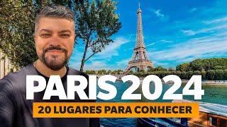 PARIS 2024: 20 COISAS PARA FAZER EM PARIS