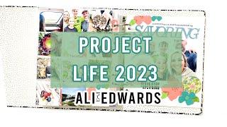 Ali Edwards | Project Life 2023 | Summer Scrapbooking