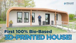 The First 100% Bio-Based 3D-Printed Home | Printed on the World's Largest 3D Printer