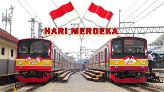 Kompilasi Kereta Api KRL ~ HARI MERDEKA 17 AGUSTUS 1945 