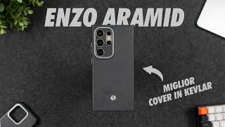 Spigen Enzo Aramid per Galaxy S24 Ultra. La MIGLIOR COVER IN KEVLAR