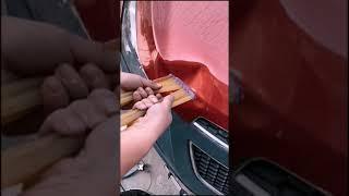 KIA Picanto 2021 | Car Bonnet Dent Removal| Dry Denting #shorts #lahore #pakistan