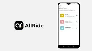 Cab Booking Customer App - AllRide Apps