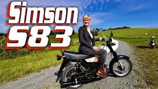 Simson S83 70ccm M743 KF Motor Vorstellung Technik Sound Probefahrt Oldtimer Blondie S70 Motorcycle