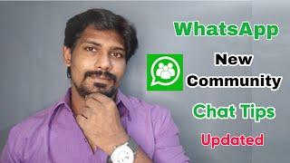 WhatsApp Community chat Features in Tamil | Whatsapp New Update Tips and Tricks| Tamil Essential