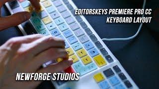 The EditorsKeys Premiere Pro CC Keyboard Cover