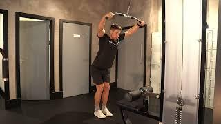 Wide Straight Arm Lat Pull Down | Elite Physique Training