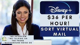 Disney is Hiring Remote! $36-$41 Per Hour No Interview No Phone Remote Work From Home Jobs 2024