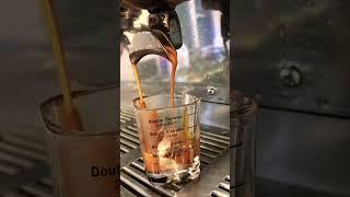 60 ml fresh coffee for a double espresso. #coffee #coffeemaking #coffeelover
