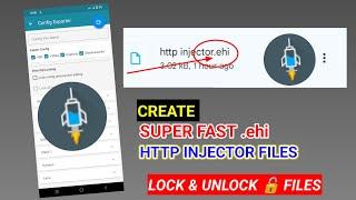 HOW TO CREATE HTTP INJECTOR CONFIG FILES (.ehi files) TUTORIAL GUIDE