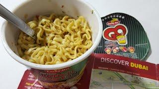 How to cook instant Pancit Canton Go Cup in 3 Minutes...