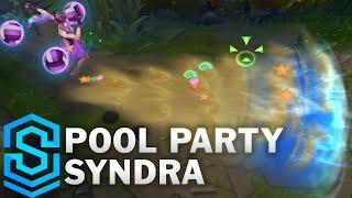 Pool Party Syndra Skin Spotlight - League of Legends