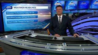 Video: Sunshine after morning showers