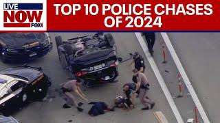 CAUGHT ON CAM: TOP 10 Police Chases of 2024 on LiveNOW from FOX