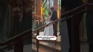 Bridesmaid Slips on Bride’s Gown — Awkward Moment! 