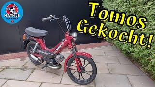 Tomos 65cc gekocht! onderdelen monteren van Tomoshop