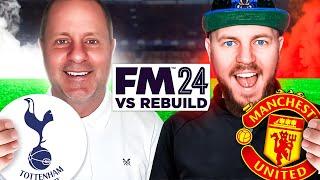 Rebuild AGAINST My Dad | Spurs vs Manchester United