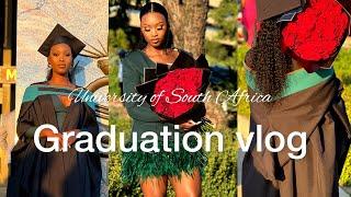 Graduation Vlog ‍| University of South Africa | BED Degree | Gifts Unboxing (PART 2)