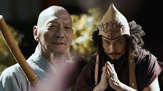 A villain with 72 unique techniques, underestimated a sweeping monk,who possessed peerless kungfu.