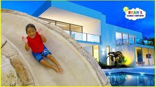 Ryan's New House and New Swimming Pool Tour!!!