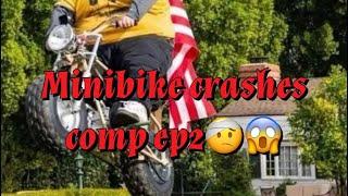 Minibike crashes