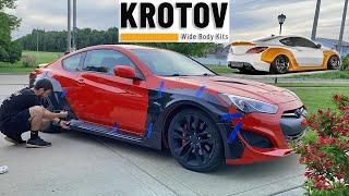 New Widebody Kit For the Genesis Coupe! (By Krotov)