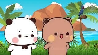 bubu dudu stuck on island - P1 | Goma Peach | Gomu Peachu Love Story | ep19