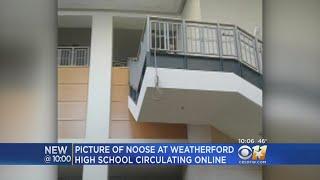 Photo Of Noose At Weatherford High Shared On Social Media